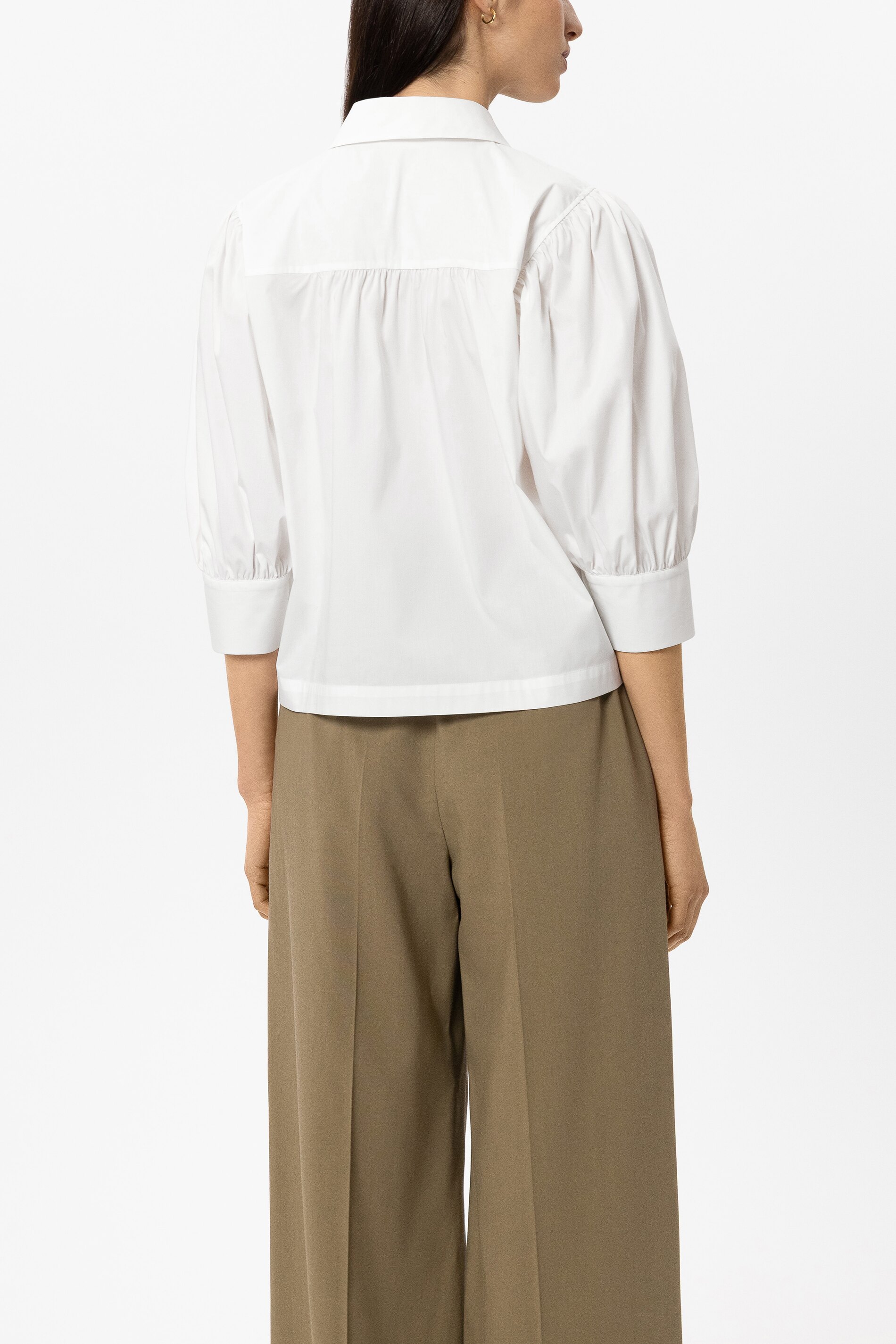 Bluse aus Baumwollmix