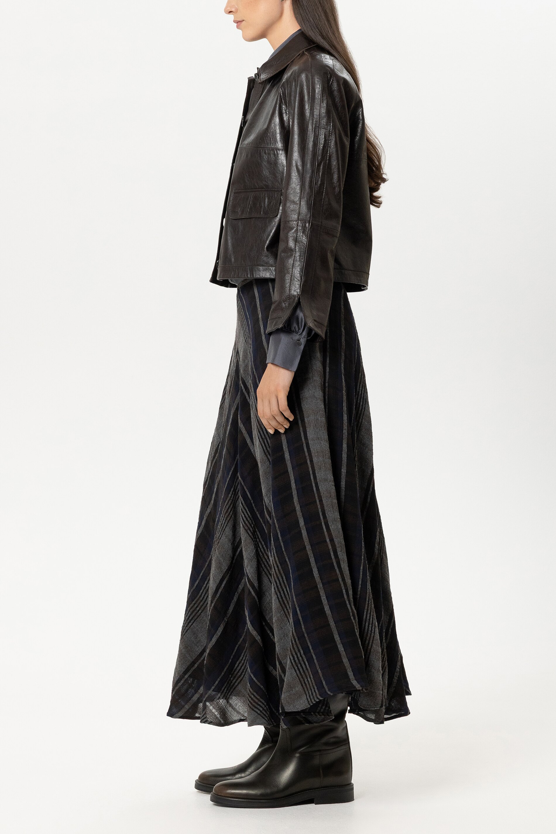 Lammnappa Lederjacke