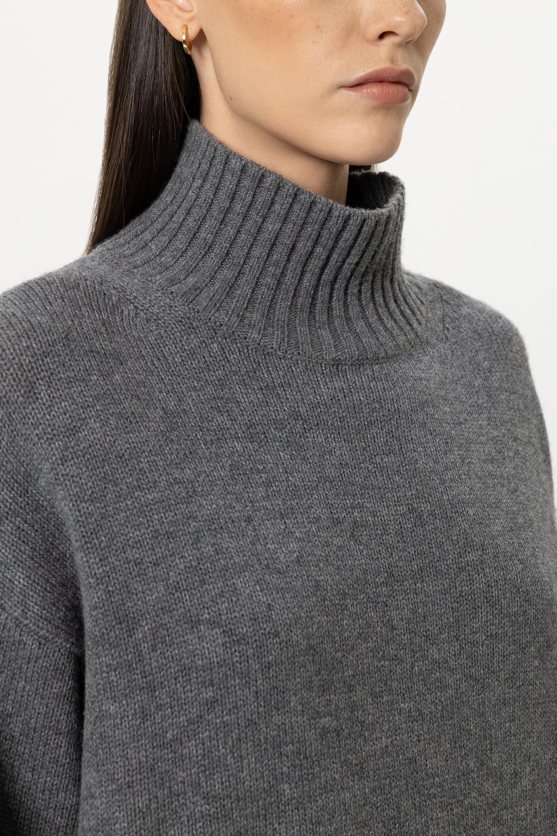 Turtleneck aus Woll-Mix