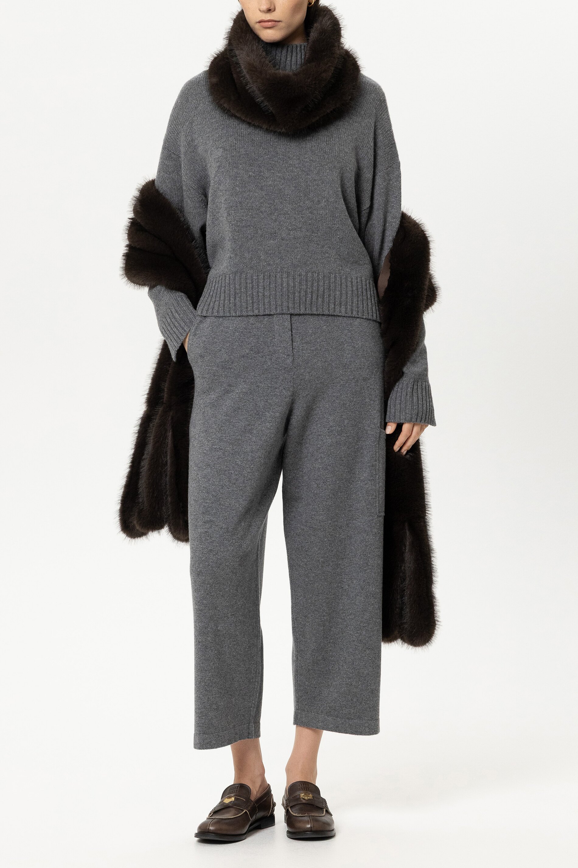 Turtleneck aus Woll-Mix