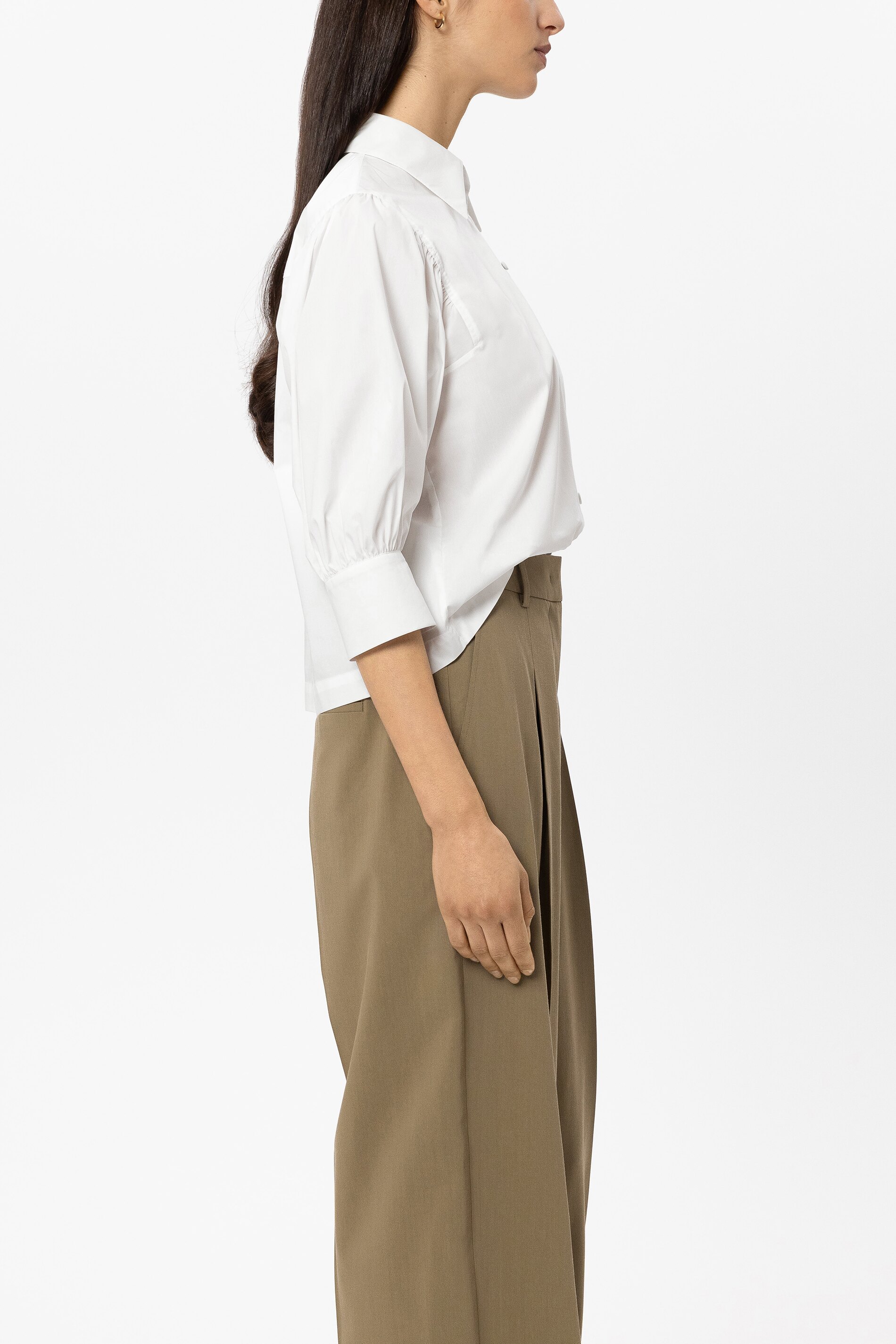 Bluse aus Baumwollmix