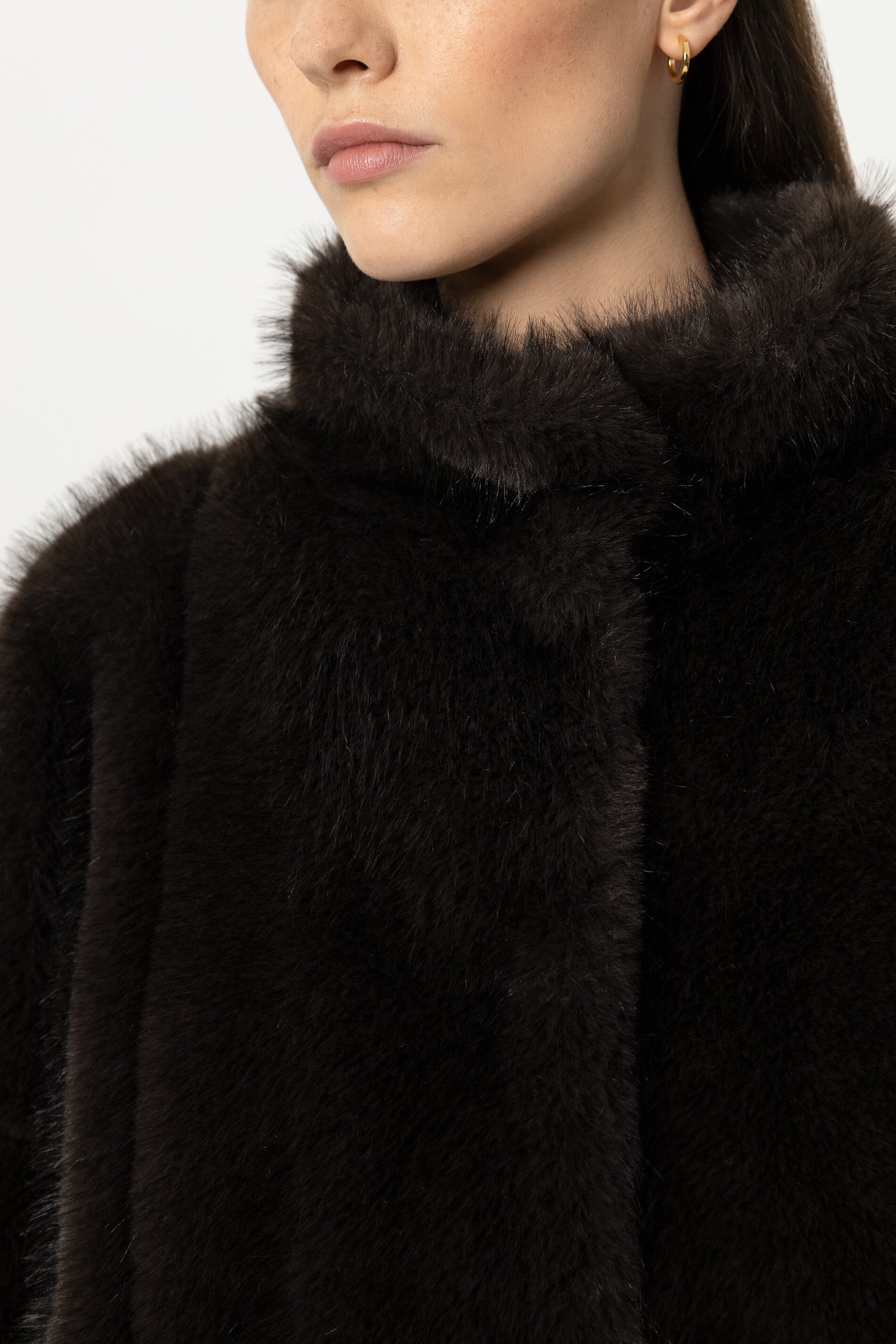 Jacke in Fell-Optik